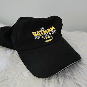 DC batman run trucker hat ball cap adjustable